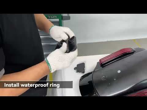 TCMT | Rear Fender Fascia Set Installation