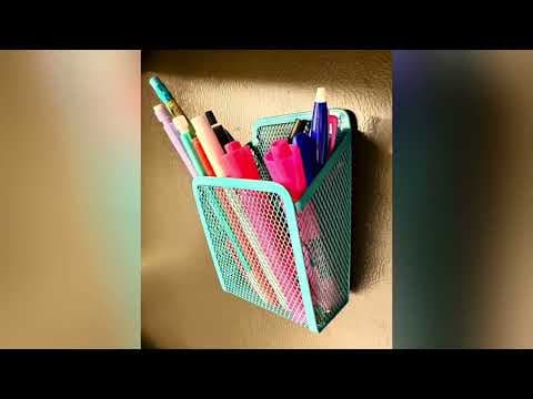 Magnetic Pen and Pencil Holder - Great for Organizing! #teachers #office #home #organizing