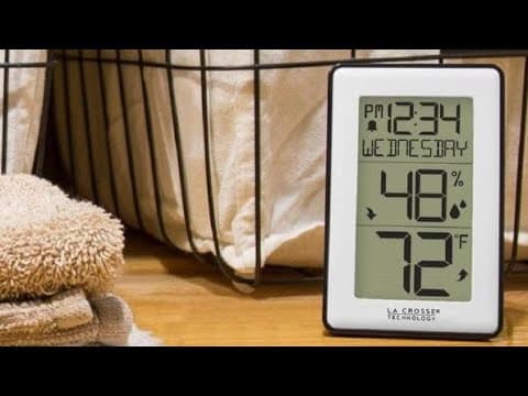 🕧🌡️#Review-La Crosse Technology Indoor/Temperature & Humidity Station-Model #308-1911V2