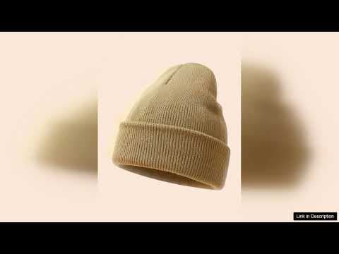 1pc Children Knitted Hat Girls Boys Warm Knitted Beanie Suitable For Outdoor Review