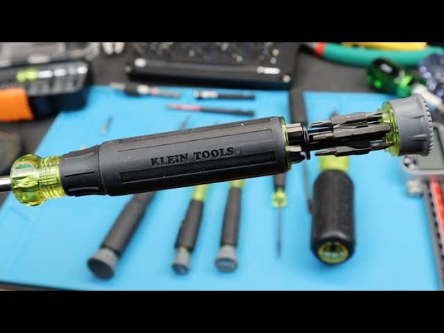 New Klein 27-in-1 Precision Screwdriver and yet another proprietary 3.5mm bit! Why no 4mm bits?