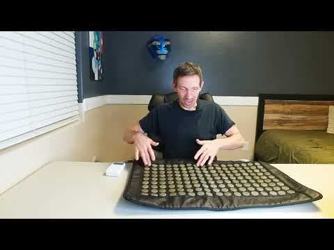 UTK GIANT INFRARED HEATING pad with Jade Stones AMAZON REVIEW