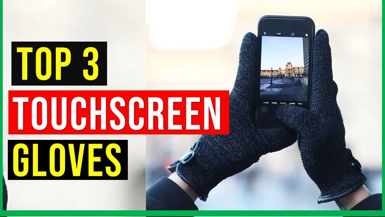 ✅Best Touchscreen Gloves 2022 | Top 3 Best Touchscreen Gloves Reviews in 2022 - touchscreen gloves