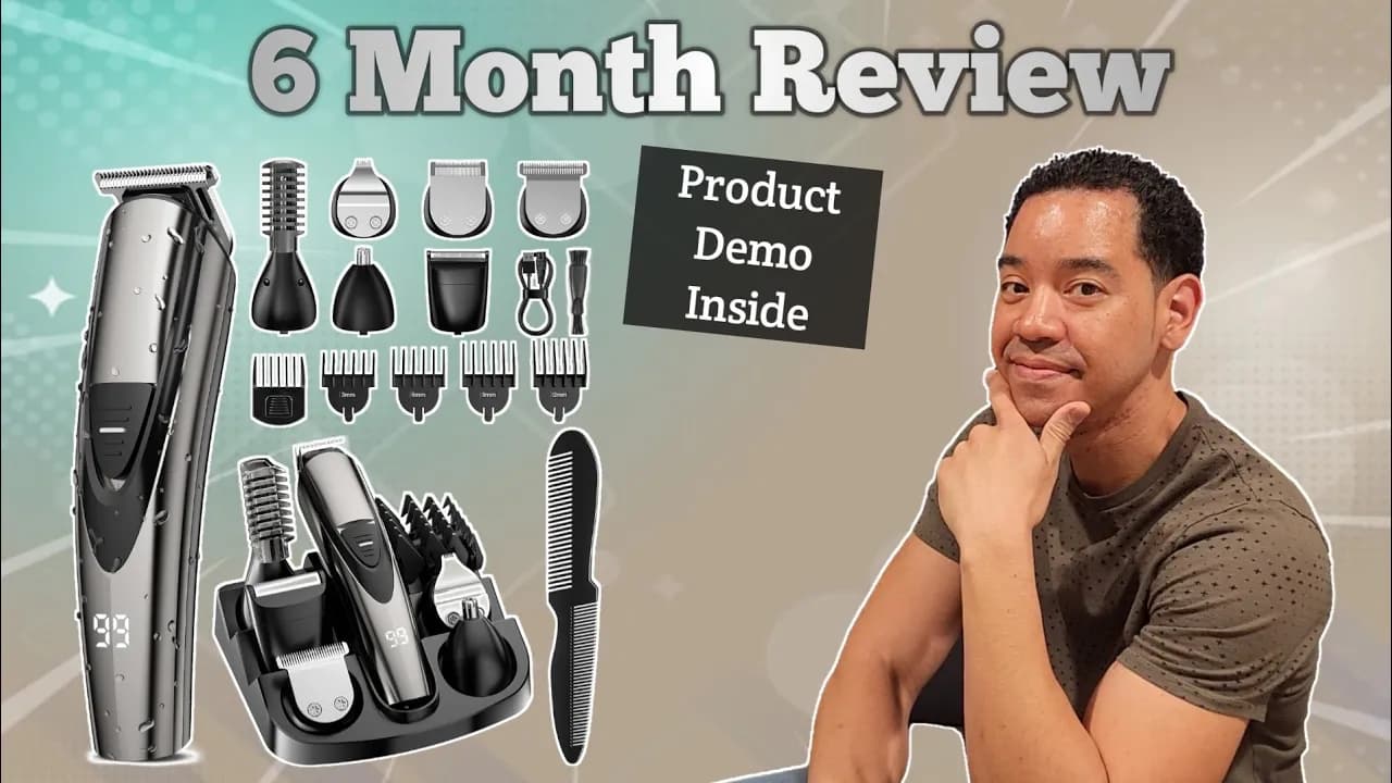 Ultimate Grooming Made Easy! ✂️ SHPAVVER 17-Pc Beard Trimmer Kit Review | Perfect Gift for Men 🎁