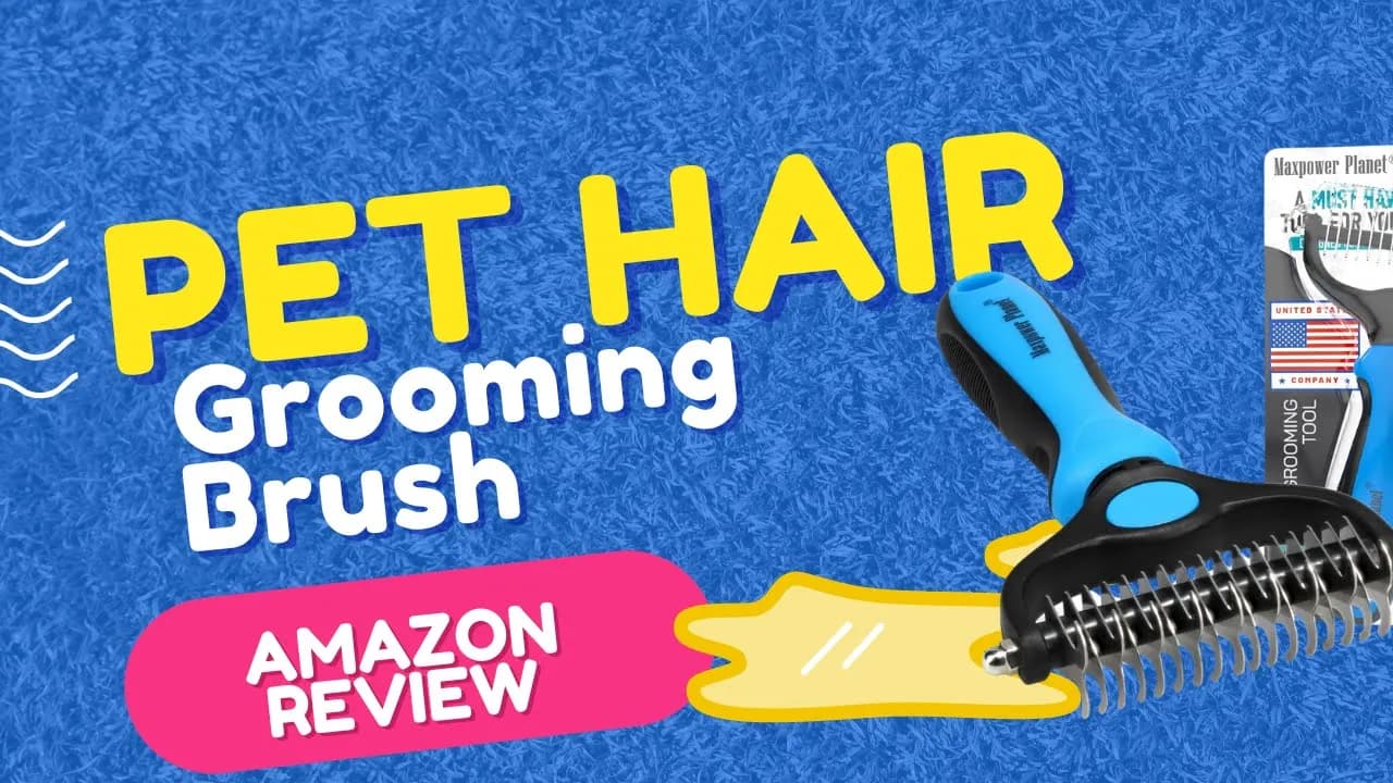 Double Sided Shedding, Dematting Undercoat Rake for Dogs, #Cats #dogs #pethair