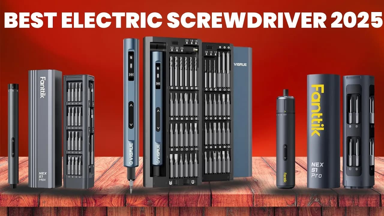 "Top 5 Best Mini Electric Screwdriver Sets (2025) – Ultimate Buyer’s Guide!"