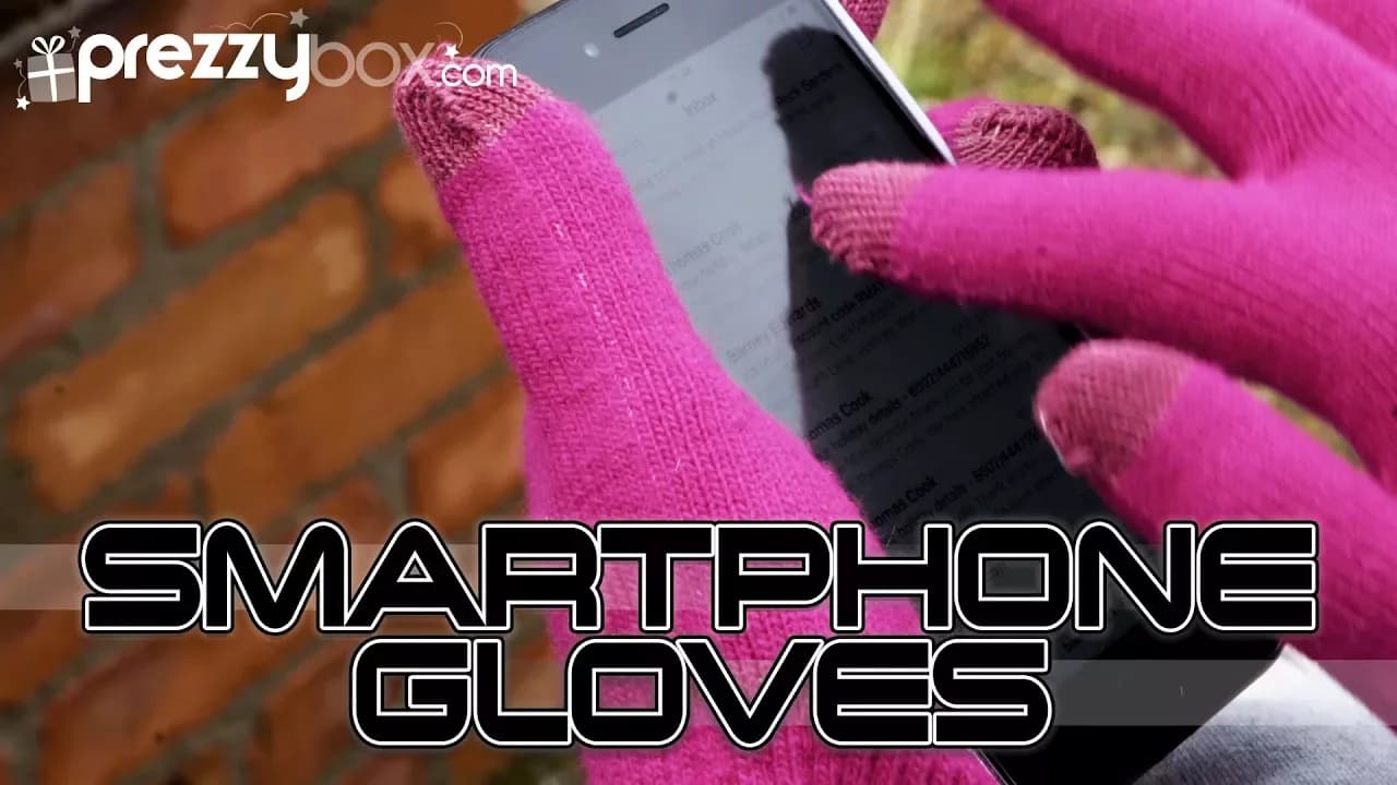 Smartphone Gloves - Winter Tech For Frozen Fingers