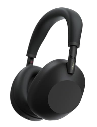 Sony WH-1000XM6 The Best Noise Cancelling Wireless Headphones, Black