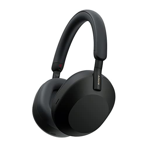 Sony WH-1000XM5/B Wireless Industry Leading Noise Canceling Bluetooth Headphones (Renewed)