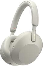 Sony WH-1000XM5 Premium Noise Cancelling Wireless Headphones, Silver - image 1 of 14