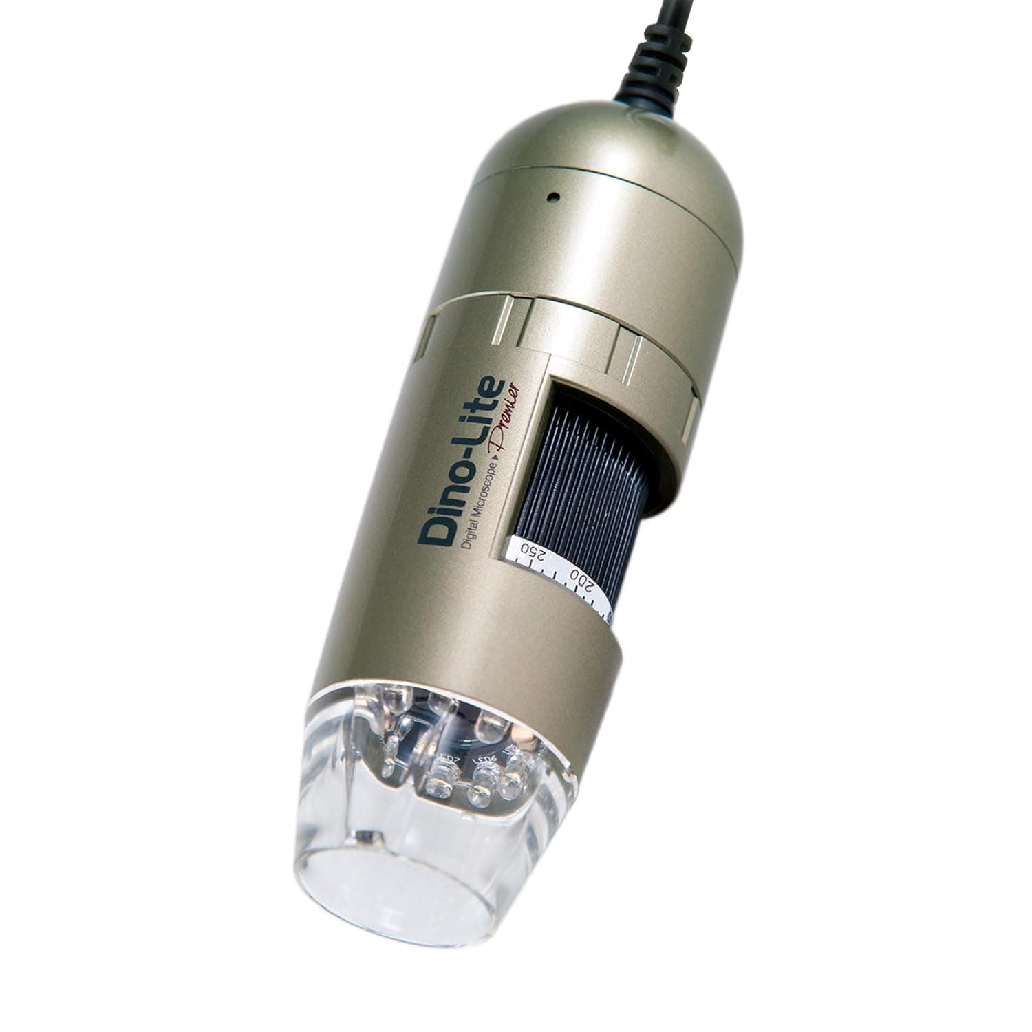 Dino-Lite USB Digital Microscope AM4111T - 1.3MP, 20x - 50x, 200x Optical Magnification, Microtouch, Windows/Mac Software Included